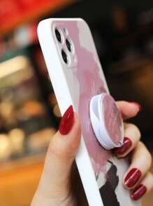 Funda para móvil de acuarela con agarre de teléfono sobresaliente - Multicolor - Ver 5