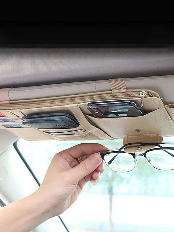 Car Sun Visor Storage Pouch SHEIN USA