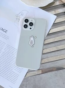 卡通貓樣式手機外殼 - 彩色 - 查看 4