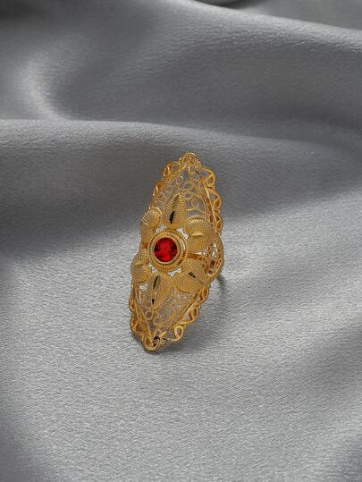 خاتم معدني قص مجوف محكم