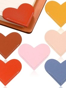 1pc Hình trái tim Ngẫu nhiên Đánh dấu - Nhiều màu - Xem 1