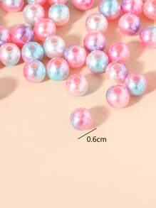150pcs 6mm Ombre Faux Pearl - Multicolor - View 3