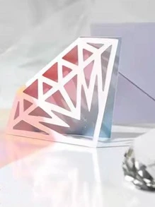 1 cái thiệp chúc mừng hình kim cương ngẫu nhiên - Nhiều màu - Xem 3