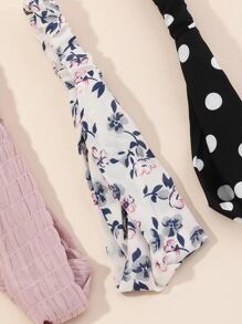 3 Phụ Kiện Tóc Nữ, Băng Đô In Chữ Thập Đơn Giản Và Tươi Mát Thích Hợp Để Đeo Hàng Ngày - Nhiều màu - Xem 4