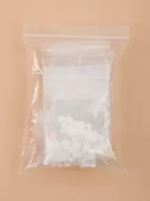 Transform Your Nails With 240pcs Medium Plain White Plain Fake Toenail - White - View 4