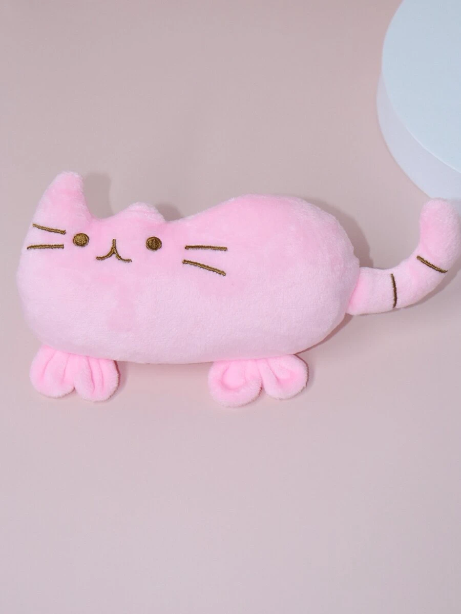 貓形寵物毛絨玩具 - 粉色 - 查看 1