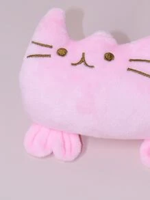 貓形寵物毛絨玩具 - 粉色 - 查看 3