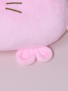 貓形寵物毛絨玩具 - 粉色 - 查看 5