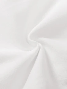 Baby 5pcs Solid Cami Bodysuit - White - View 7