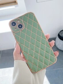 Caja de teléfono verde electrochapada - Verde Oliva - Ver 2