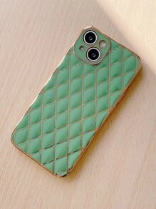 Caja de teléfono verde electrochapada - Verde Oliva - Ver 3