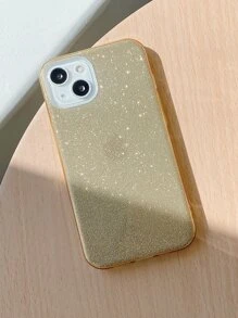 闪光手机壳，国际版，非国内版 - 金色 - 查看 3