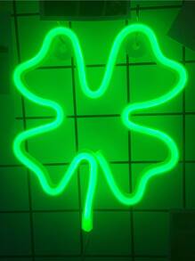 Đèn neon hình cây - màu xanh lá - Xem 3