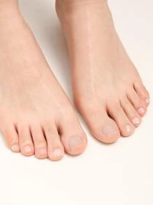 Transform Your Nails with 100pcs Short Square Transparent Fake Toenail For Home DIY Nail Salon Nail Extension - Clear - View 4