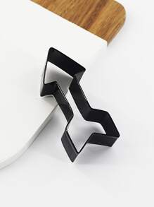 1 pieza molde de galleta en forma de flecha - Negro - Ver 8