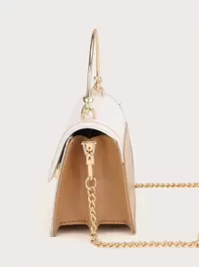 拼色手提包 - 彩色 - 查看 6