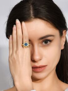 Anillo con diseño de ojo