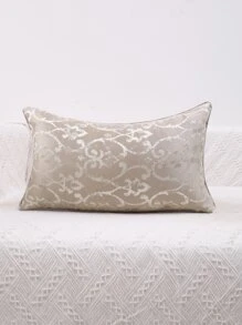 1pc Jacquard Cushion Cover Không có chất làm đầy - Màu Khaki - Xem 4