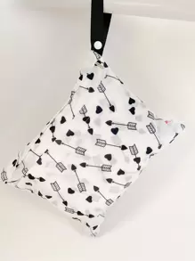 愛心圖案尿布包 - 彩色 - 查看 1