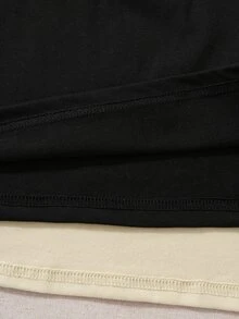 SHEIN Unity Crop Tank Top & Letter Graphic Tee - Multicolor - View 3