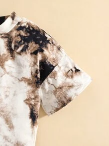 嬰兒紮染T恤 - 彩色 - 查看 3