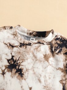 嬰兒紮染T恤 - 彩色 - 查看 5