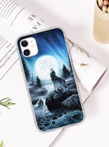 נרתיק לטלפון בדוגמת וולף - ריבוי צבעים - ראה 2