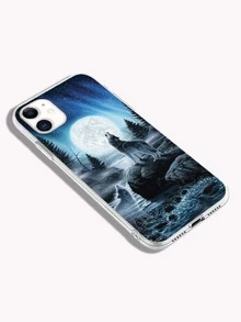 נרתיק לטלפון בדוגמת וולף - ריבוי צבעים - ראה 3