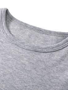 Baby 3pcs Solid Tee - Multicolor - View 3