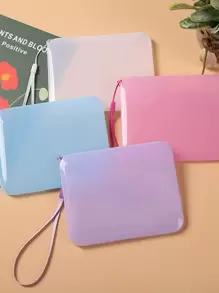 1pc Random Color Face Cover Storage Box - Multicolor - View 1