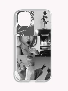 Aesthetic Collage Phone Case - Multicolor - View 4