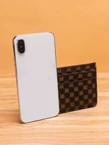 心形图案 超薄轻便 便携式现金 身份证 卡片 硬币袋 生日礼物 周年纪念 情人节 情侣 女性 女士 女孩 男性 男士 在校学生 大学生 青少年 轻便便携式卡片 身份证 白领人士 男士 节日 周年纪念 生日礼物 学校用品 教师礼物 返校 卡夹 钱包 名片夹 信用卡夹 女士 女士迷你钱包 卡片钱包 - 棕色 - 查看 3