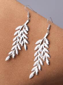 Hoa tai giọt nước - Bạc - Xem 5