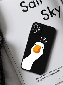 卡通鴨手機外殼 - 彩色 - 查看 3