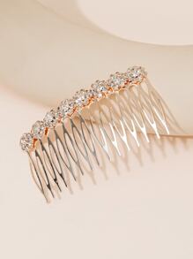 Horquilla con diamante de imitación - Plateado - Ver 3