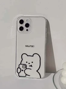 Hộp đựng điện thoại trong suốt mô hình hoạt hình - Trong sáng - Xem 2