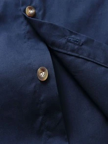 SHEIN 小男童補丁貼口袋襯衫