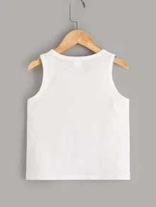 SHEIN 小男童3入組紮染背心上衣