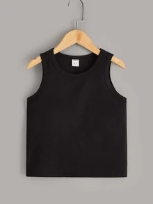 SHEIN 小男童3入組紮染背心上衣