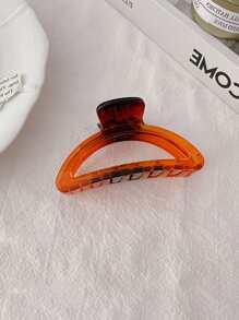 1入組簡約髮爪 - 橘色 - 查看 5