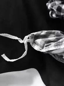 Cow Pattern Duvet Cover Set Without Filler - Black and White - View 8