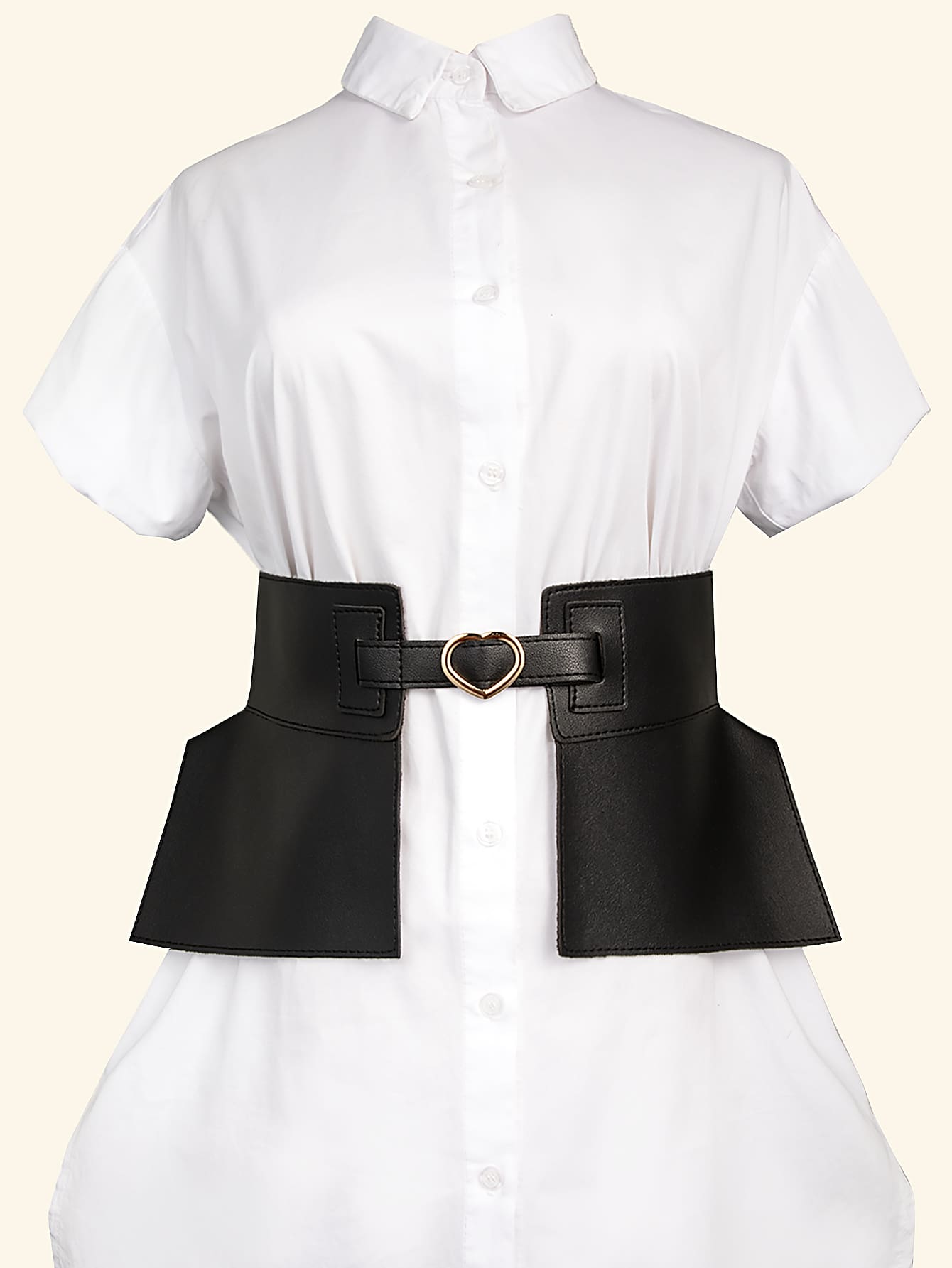 Heart Decor Corset Belt