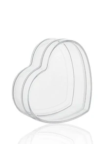 1入組心形首飾收納盒 - 無色 - 查看 2