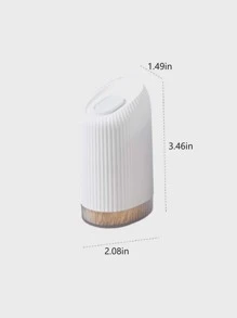 1pc Plain Toothpick Holder - White - View 6