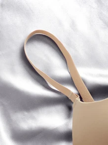 3pack Plain Microfiber Push Up Bra Set Backless Bra - Multicolor - View 4