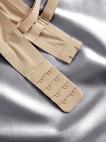 3pack Plain Microfiber Push Up Bra Set Backless Bra - Multicolor - View 6