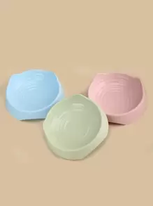 1 pieza Bol para mascotas de color al azar - Multicolor - Ver 1