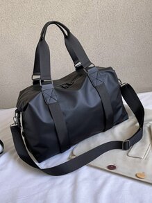 Túi du lịch nam dung tích lớn | - màu đen - Xem 5