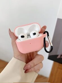 Vỏ trơn tương thích với Airpods - Hồng - Xem 2
