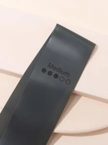 1 pieza Banda de resistencia caucho - Gris Oscuro - Ver 2